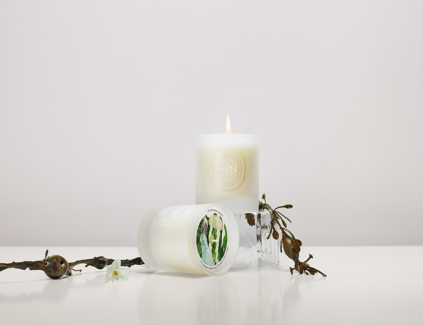 The HVN Ice Bathing Candle